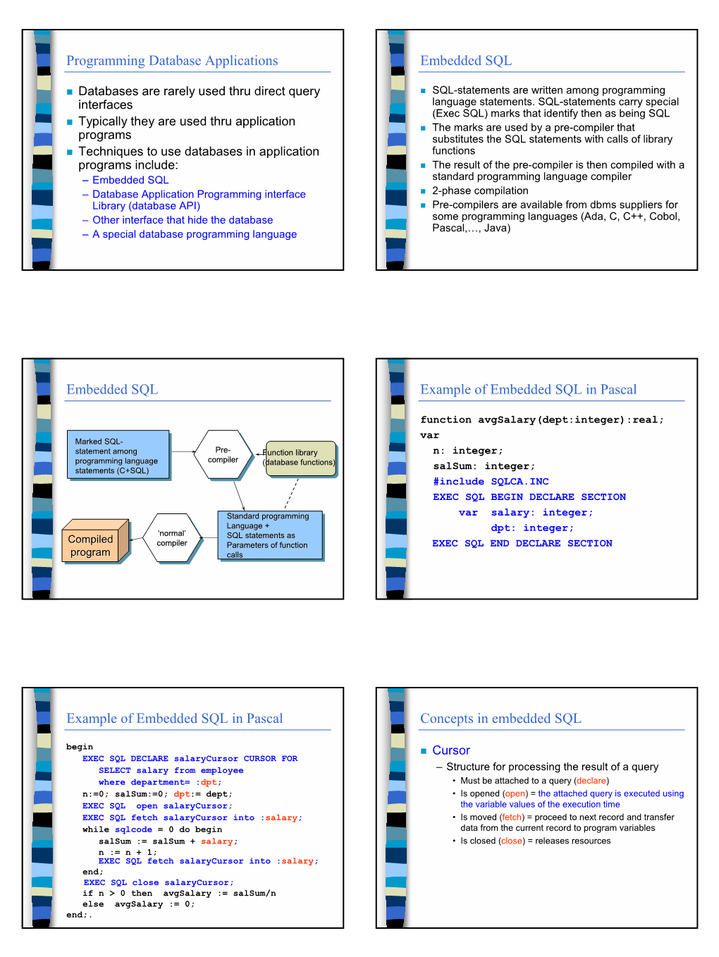 Database Programming