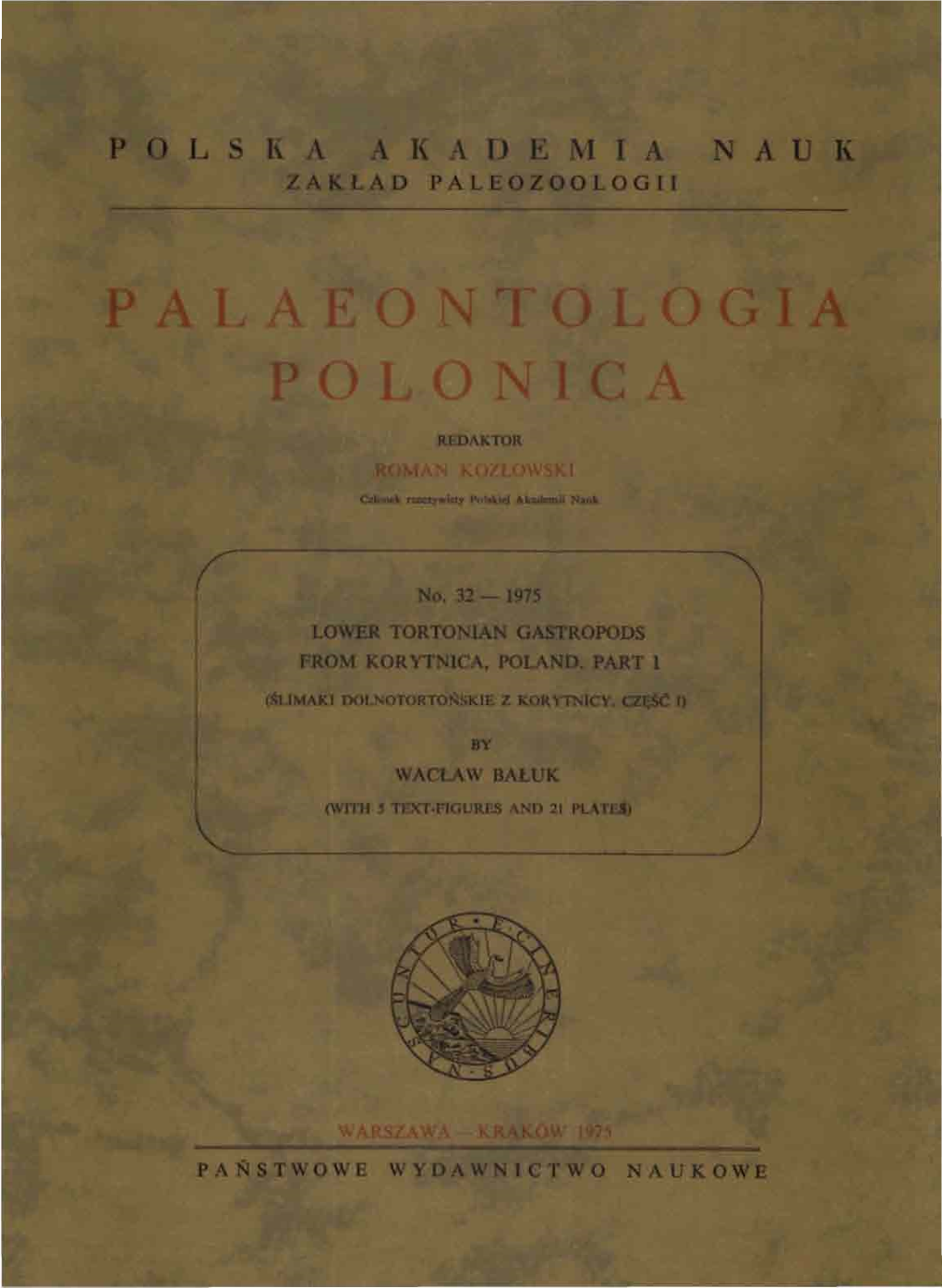 Full Text -.: Palaeontologia Polonica