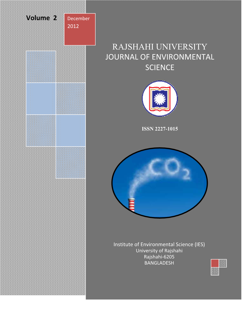 Rajshahi University Journal of Environmental Science