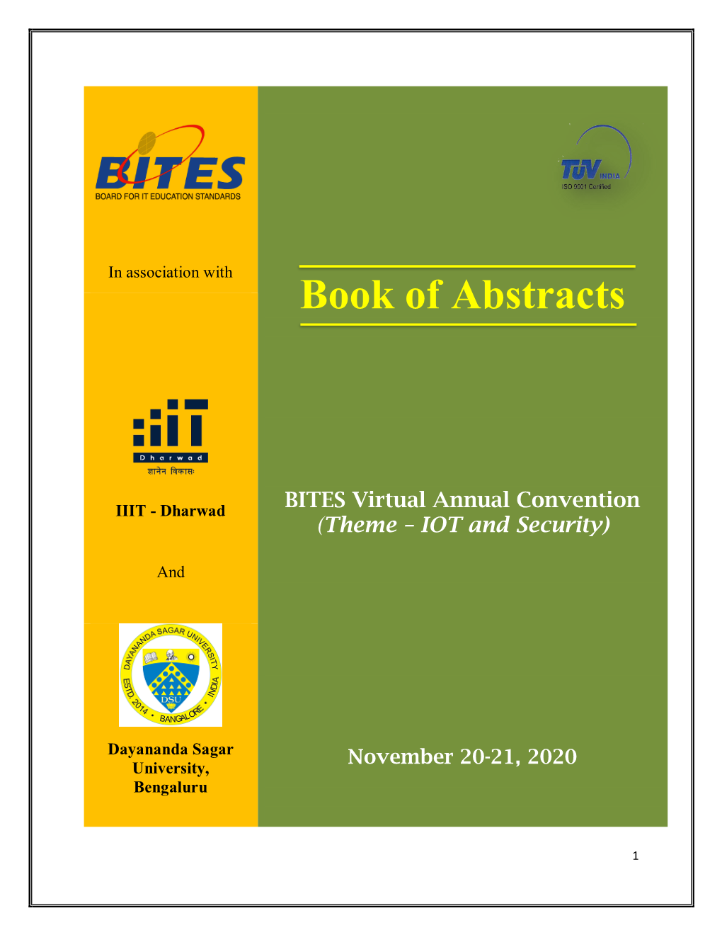 Book of Abstracts