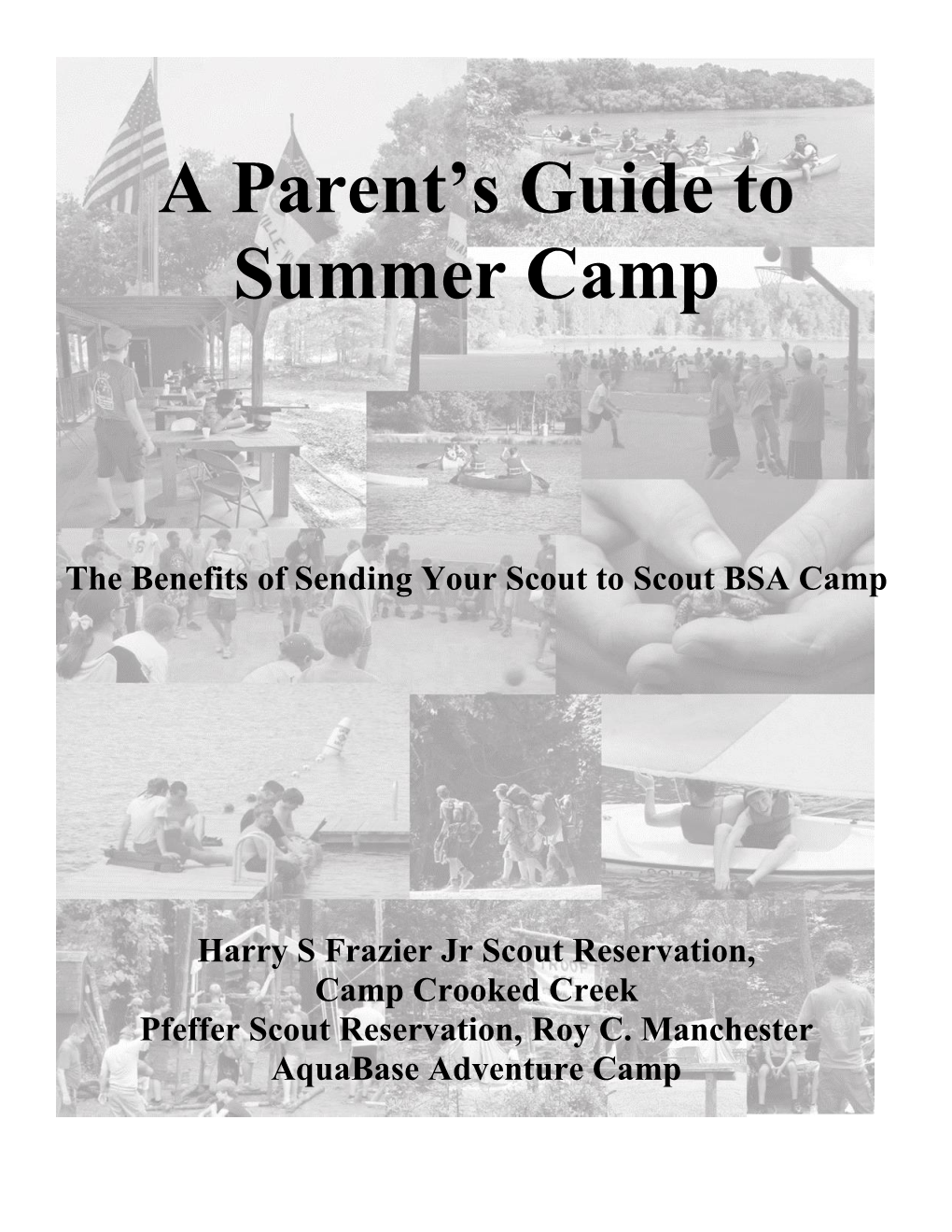 A Parent's Guide to Summer Camp