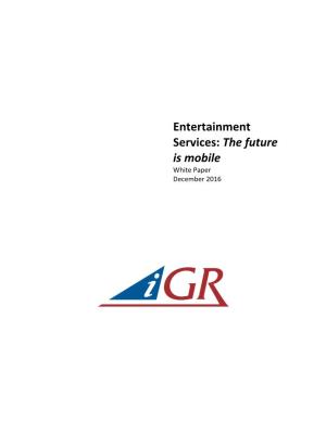 Igr WIA Entertainment White Paper
