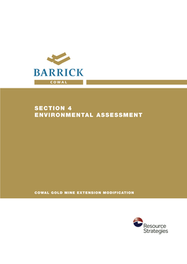 Section 4 Environmental Assessment