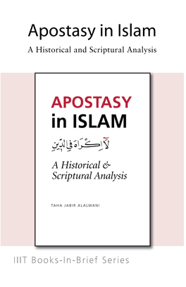 Apostasy in Islam of the Original