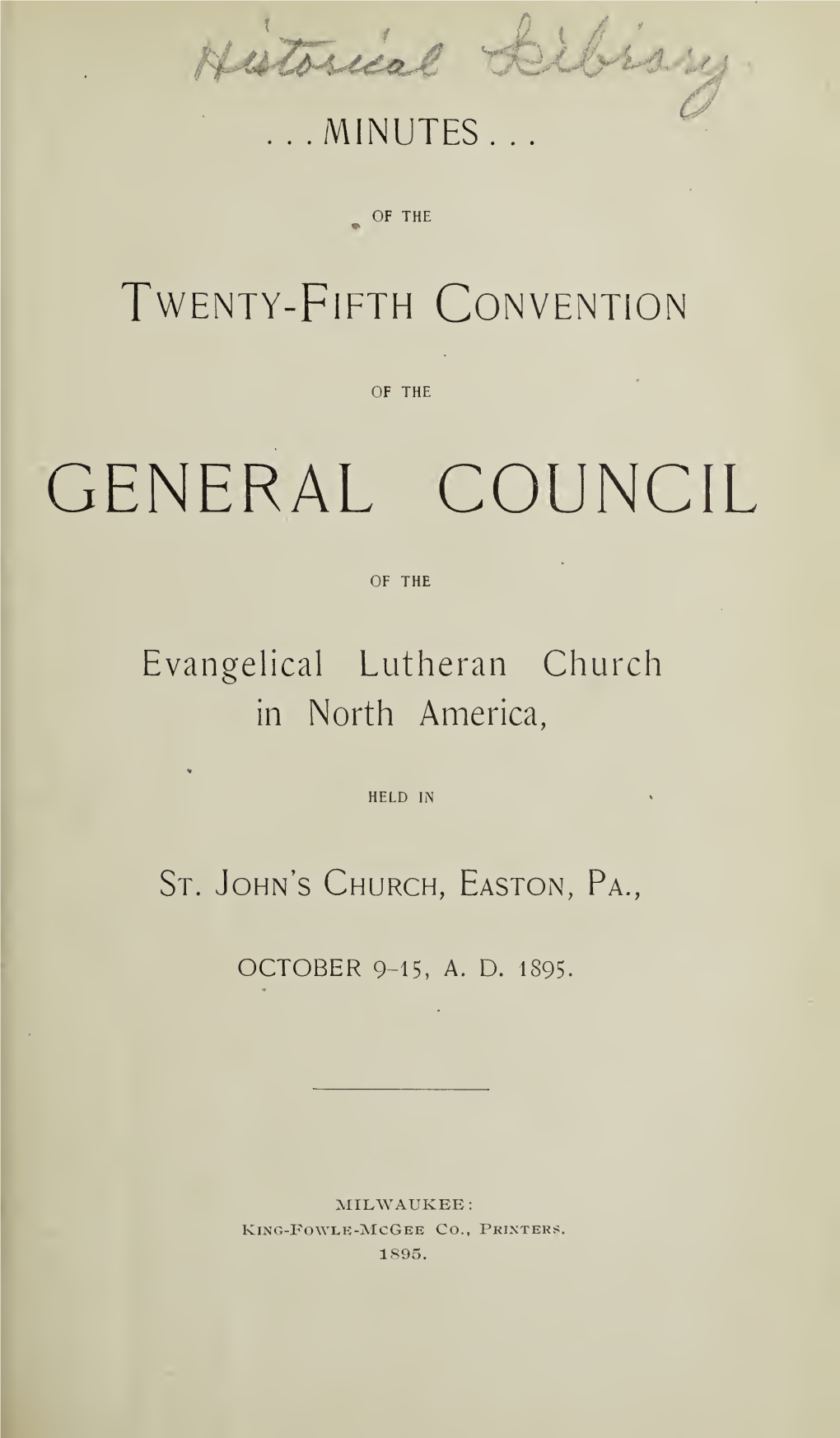 General Council