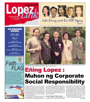 Lolo Eñing and His CSR Legacy Page 3