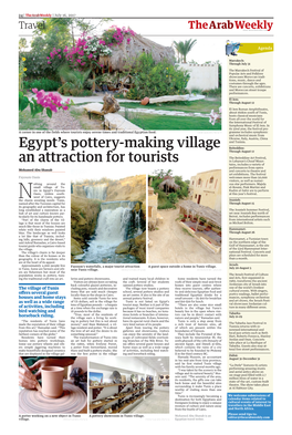 Egypt's Pottery-Making Village an Attraction for Tourists