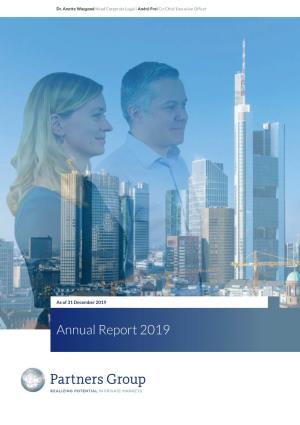 Annual Report 2019 ANNUAL REPORT 2019 REPORT – ANNUAL GROUP PARTNERS Contents