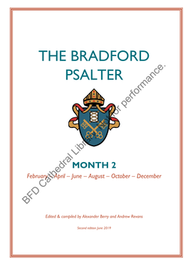 The Bradford Psalter