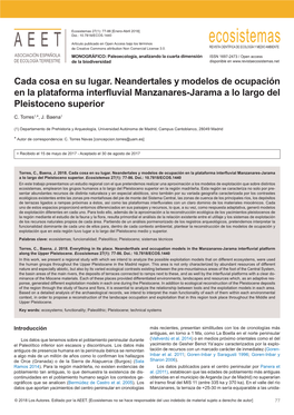 Pdf Barsky, D., De Lombera-Hermida, A., Carbonell, E