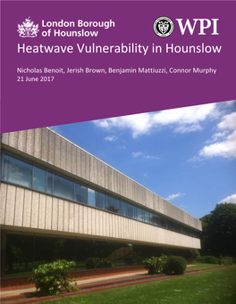 Heatwave Vulnerability in Hounslow