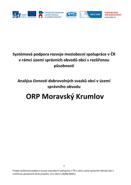 ORP Moravský Krumlov
