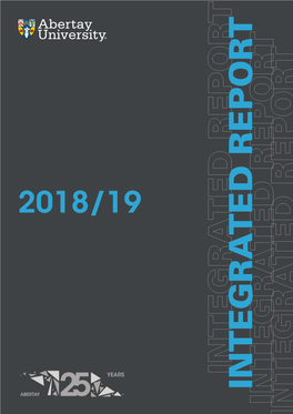 Integrated Report 2018-19