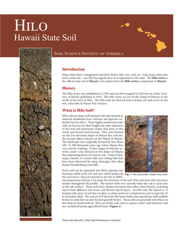 Hawaii State Soil