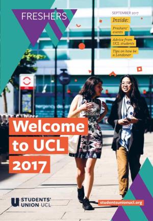 Welcome to UCL 2017