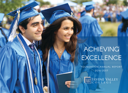 Irvine Valley College Annual Report To