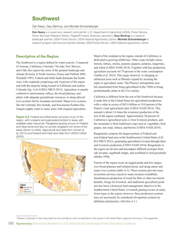 Regional Summaries: Southwest. In: Agroforestry: Enhancing Resiliency