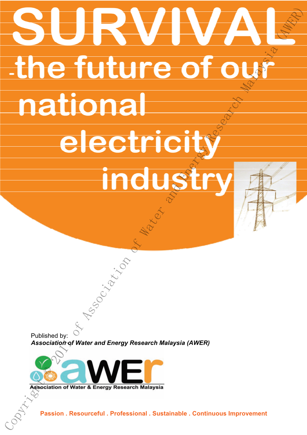 SURVIVAL – the Future of Our National Electricity Industry