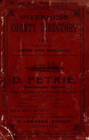 Inverness County Directory for 1887[-1920.]