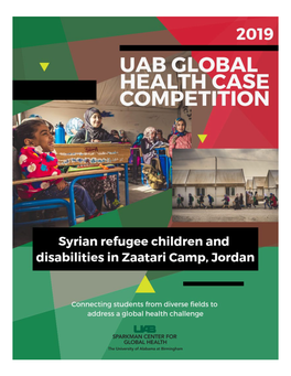 Syrian Refugee Children and Disabilities in Zaatari Camp