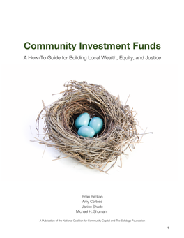 Community Investment Funds