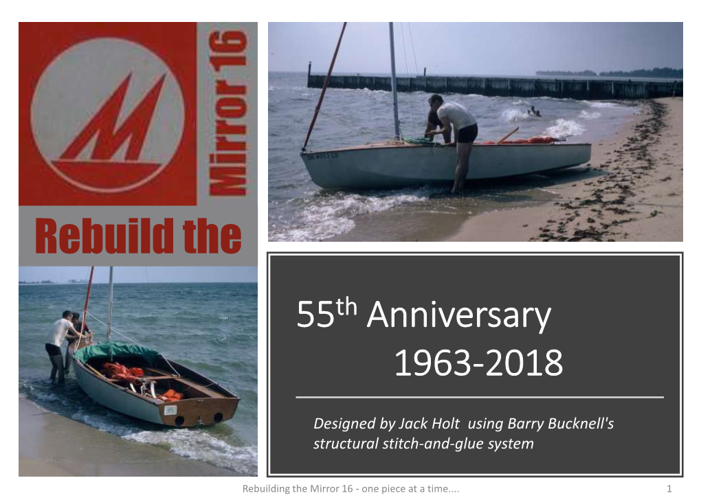 Rebuild the 55Th Anniversary 1963-2018