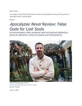 Apocalypse Never Review: False