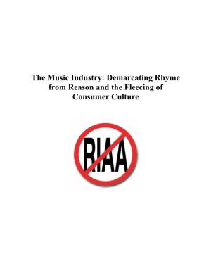 The Music Industry and the Fleecing of Consumer Culture