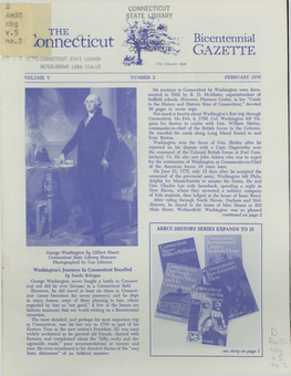Connecticut Bicentennial Gazette, 59 South Prospect Street, Hartford, Conn