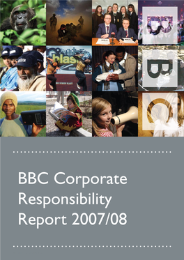 BBC Outreach Corporate Responsibility Report 2007/08