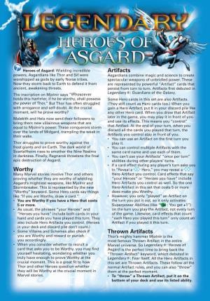 Legendary Rules — Heroes of Asgard
