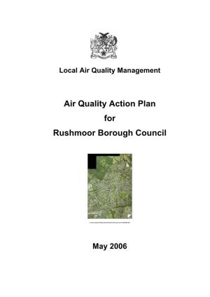 Air Quality Action Plan for Rushmoor Borough Council