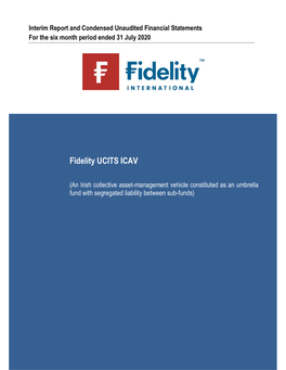 Fidelity UCITS ICAV