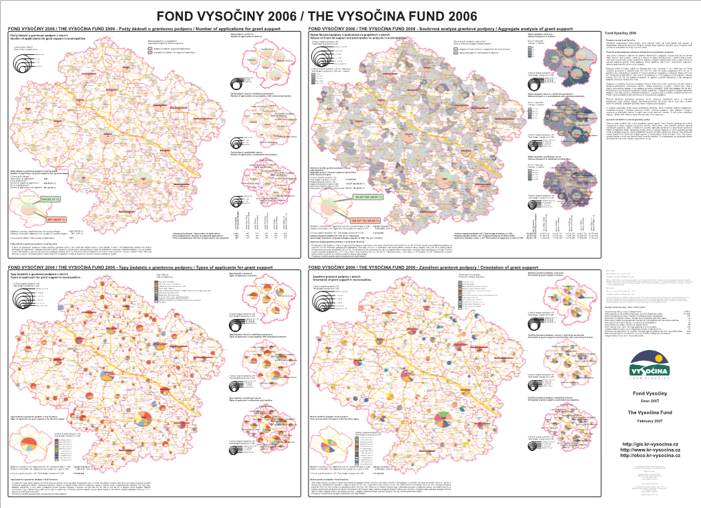 Fond Vysočiny 2006 / the Vysočina Fund 2006