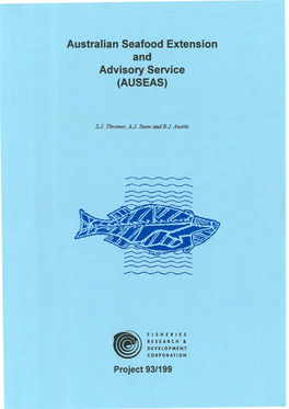 Australian Seafood Extension and Advisory Service (AUSEAS)