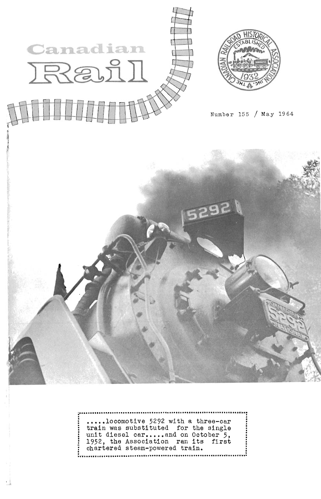 Canadian Rail No155 1964