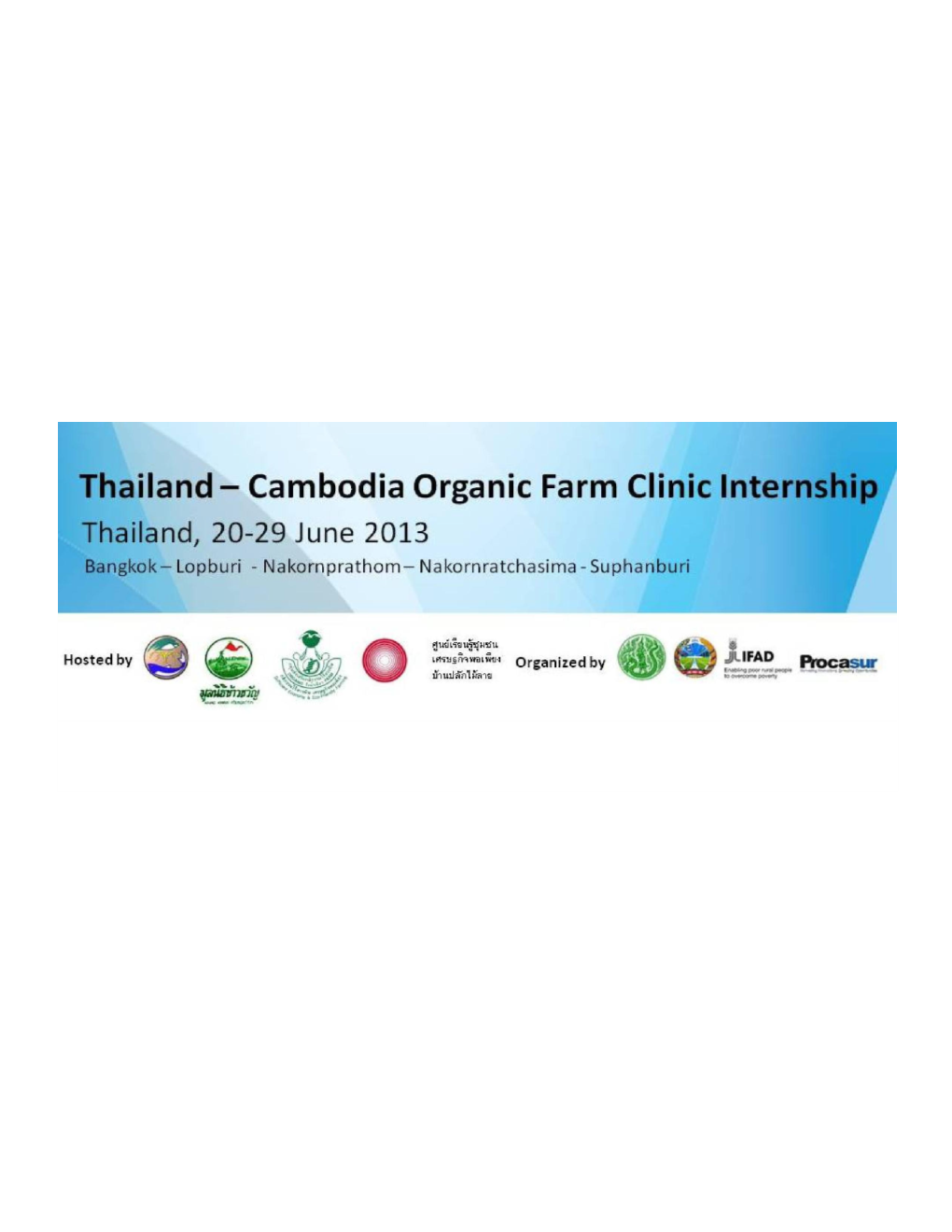Cambodia Organic Farm Clinic Internship