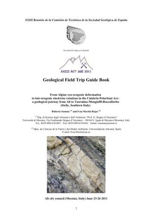 Geological Field Trip Guide Book