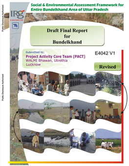 Draft Final Report for Bundelkhand Revised