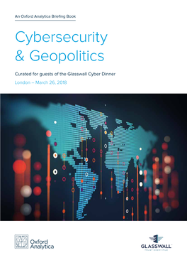 Cybersecurity & Geopolitics