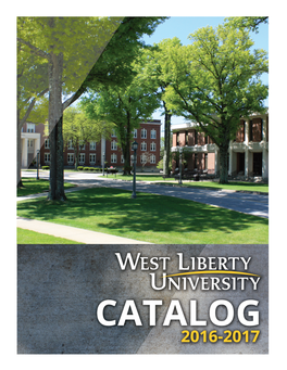 2016-2017 WLU Catalog