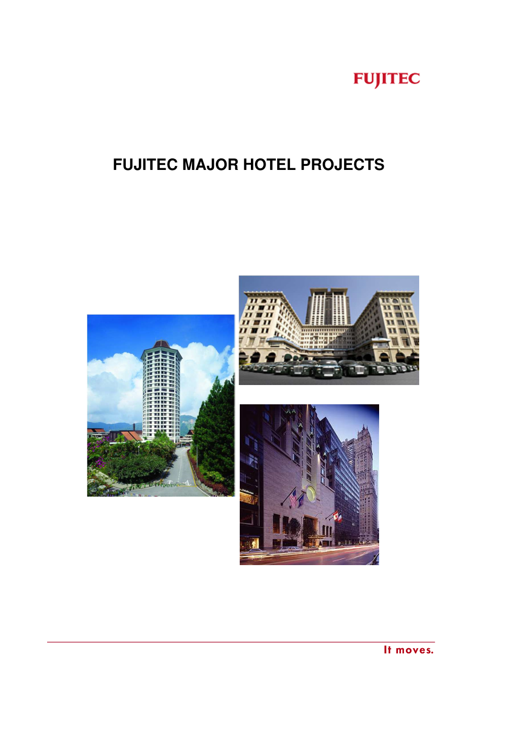 Fujitec Major Hotel Projects 2011-08