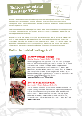 Bolton Industrial Heritage Trail