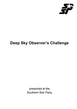 Ssp-Deep-Sky-Challenge V2.Indd