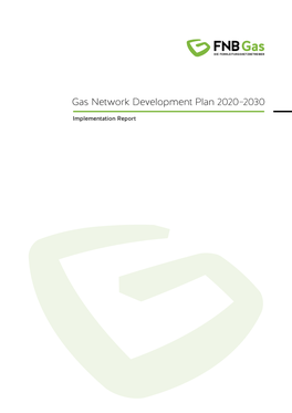 Gas Network Development Plan 2020–2030