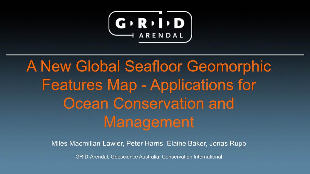 (GSFM)- Applications for Ocean Conservation and Management