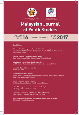 Malaysian Journal of Youth Studies