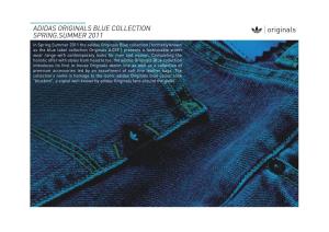 Adidas Originals Blue Collection Spring.Summer 2011