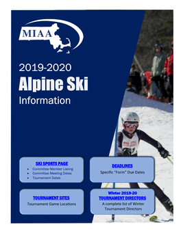 Alpine Ski Information