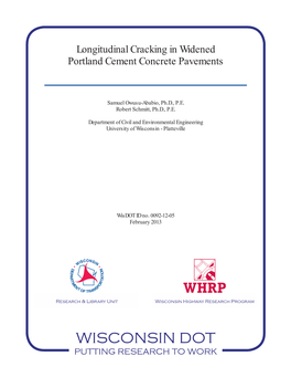 Longitudinal Cracking in Widened Portland Cement Concrete Pavements